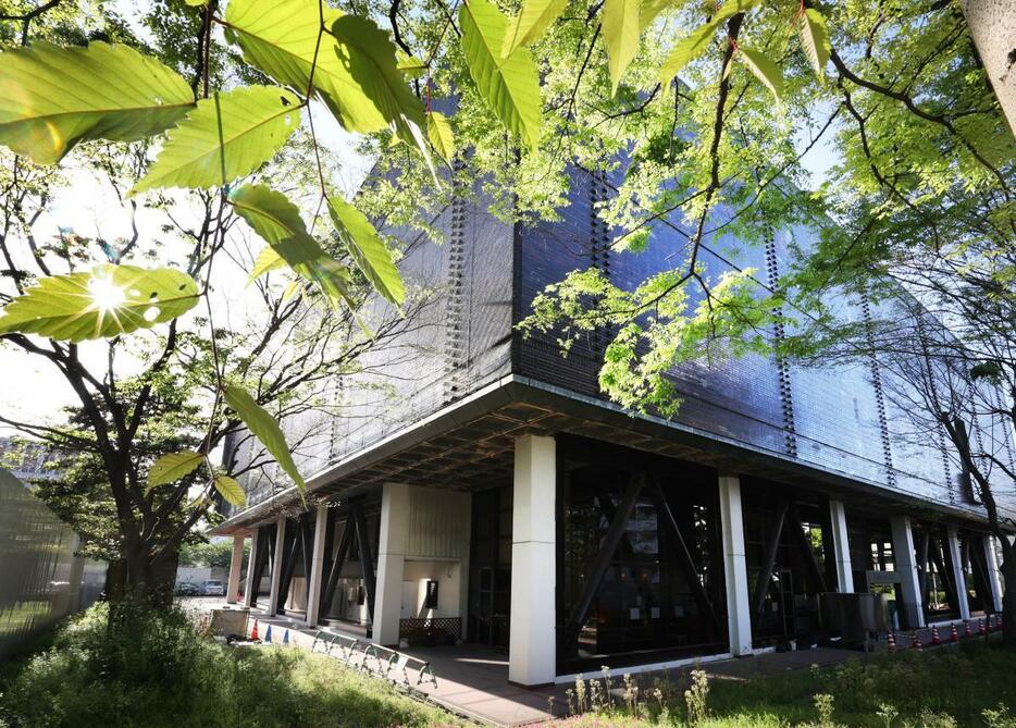 喫茶室がある福岡県立美術館