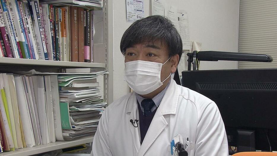 藤本さんの担当医 広島大学病院眼科近間泰一郎診療教授