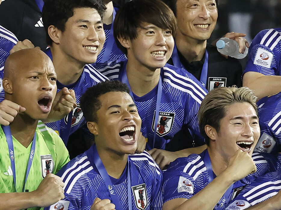Ｕ23アジアカップを制したＵ－23日本代表の選手たち。このなかから五輪代表に選ばれるのは？ photo by Kyodo news