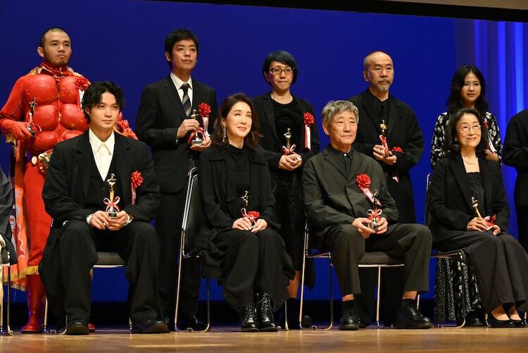 第33回日本映画批評家大賞授賞式の様子。