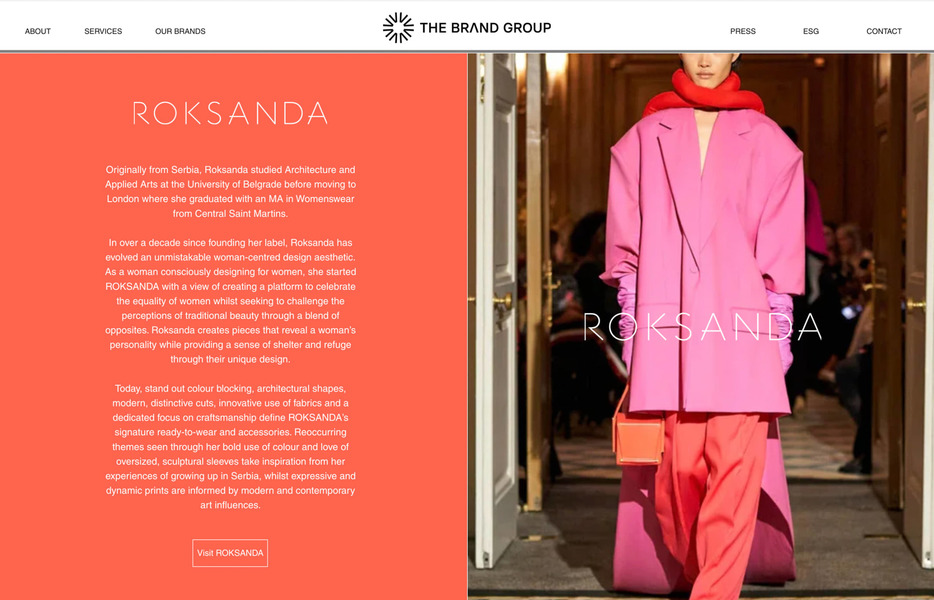 The Brand Groupの公式サイトより