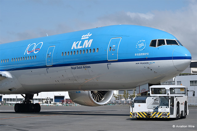 日本発着の期間限定セールを始めたKLMオランダ航空＝PHOTO: Yusuke KOHASE/Aviation Wire
