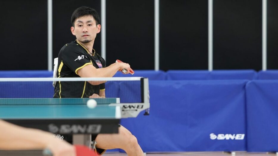 写真：上田仁（写真は2023年全日本選手権）/撮影：ラリーズ編集部