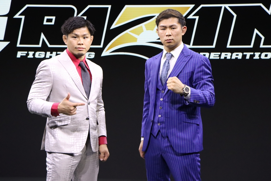 4月大会で中止になった鈴木博昭（左）vs.YA-MANが仕切り直しで実現する