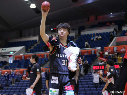 契約継続が発表された木下 [写真]＝B.LEAGUE