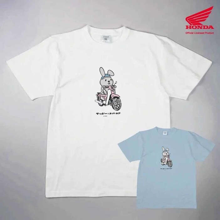 ホンダ スーパーカブ ラッピーTシャツ (大人)