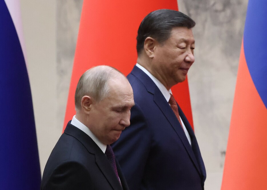 中国を訪問し、習近平国家主席と会談したロシアのプーチン大統領。２人の指導者はこの先の世界をどう見ているのか（Contributor / gettyimages）