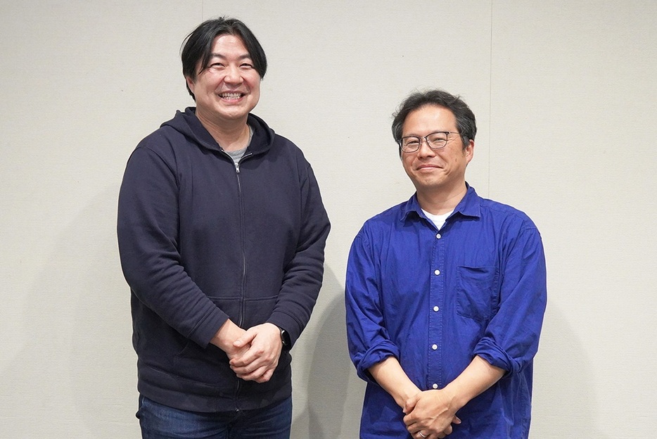 左からテレビ朝日 報道局 クロスメディアセンターの佐藤俊輔氏、山野孝之氏