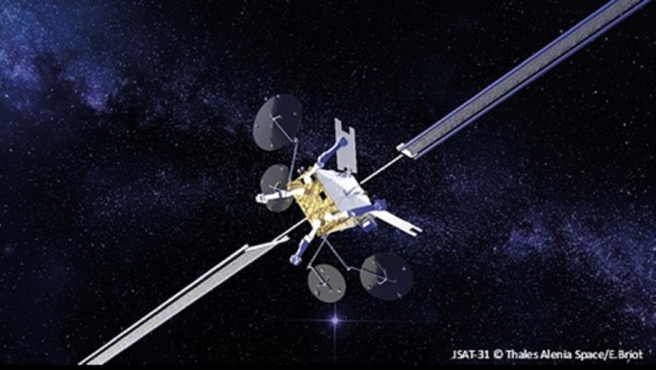 通信衛星「JSAT-31」のイメージ