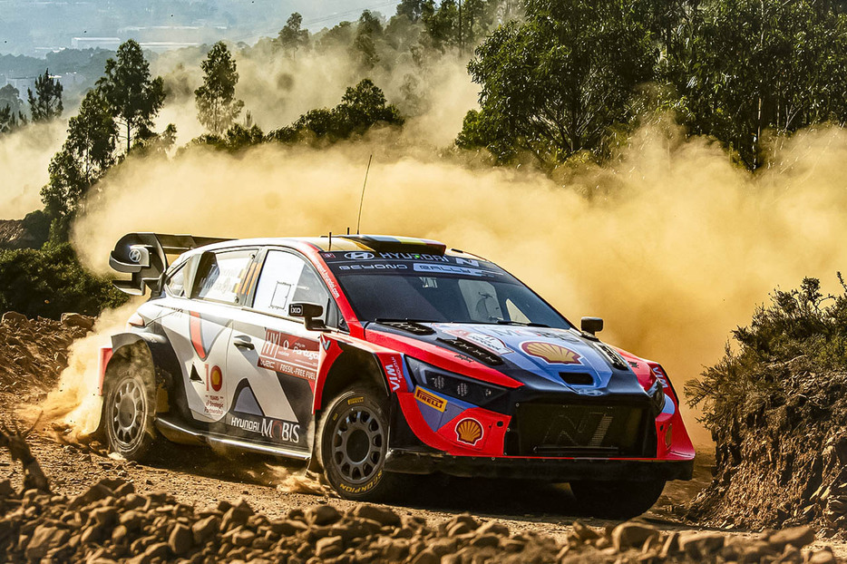 2024年WRC第5戦ラリー・ポルトガル　ティエリー・ヌービル（ヒョンデi20 Nラリー1）