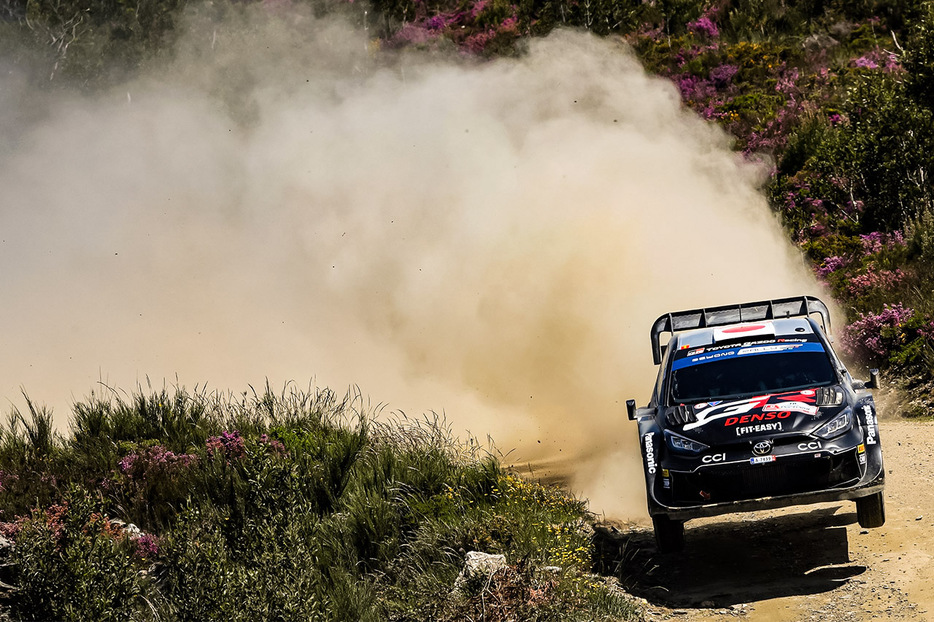 2024年WRC第5戦ラリー・ポルトガル　勝田貴元（トヨタGRヤリス・ラリー1）