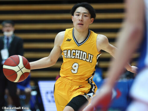 八王子学園八王子高校出身の粟田[写真]=バスケットボールキング