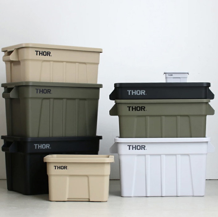 THOR 「Large Totes With Lid DC 75L」（6930円）