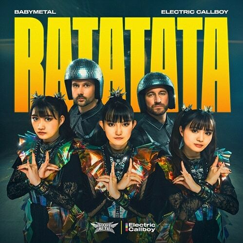 BABYMETAL × Electric Callboy「RATATATA」ジャケット