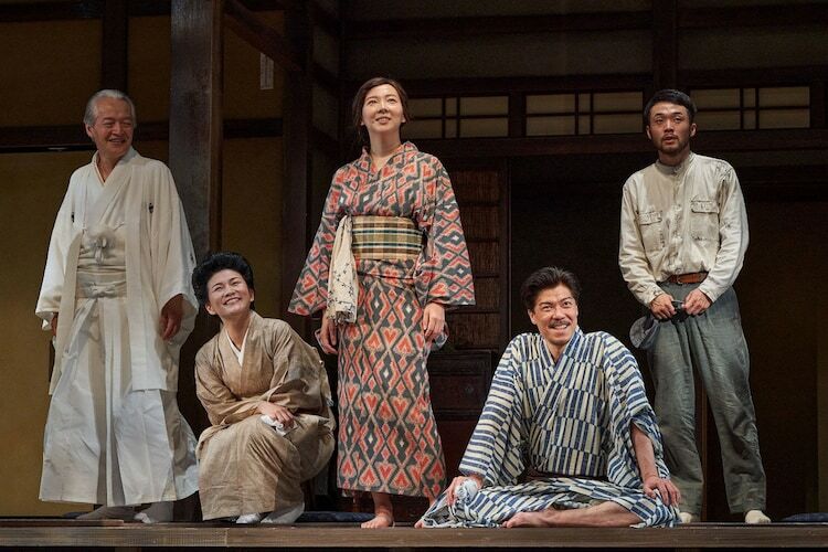 劇団青年座 第256回公演「ケエツブロウよ -伊藤野枝ただいま帰省中」より。