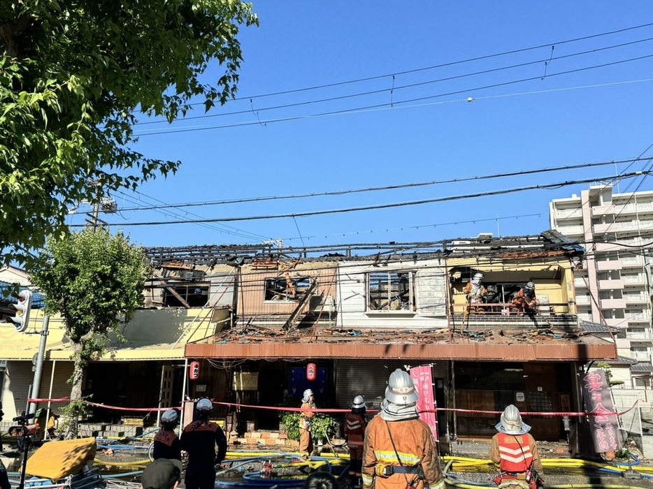 火事があった建物