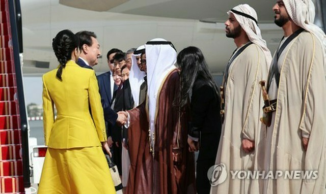 尹大統領は昨年1月、UAEを国賓として訪問した（資料写真）＝（聯合ニュース）