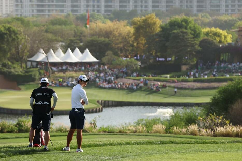 DPワールドツアー ヒーローインディアンオープンにて勝利した中島啓太