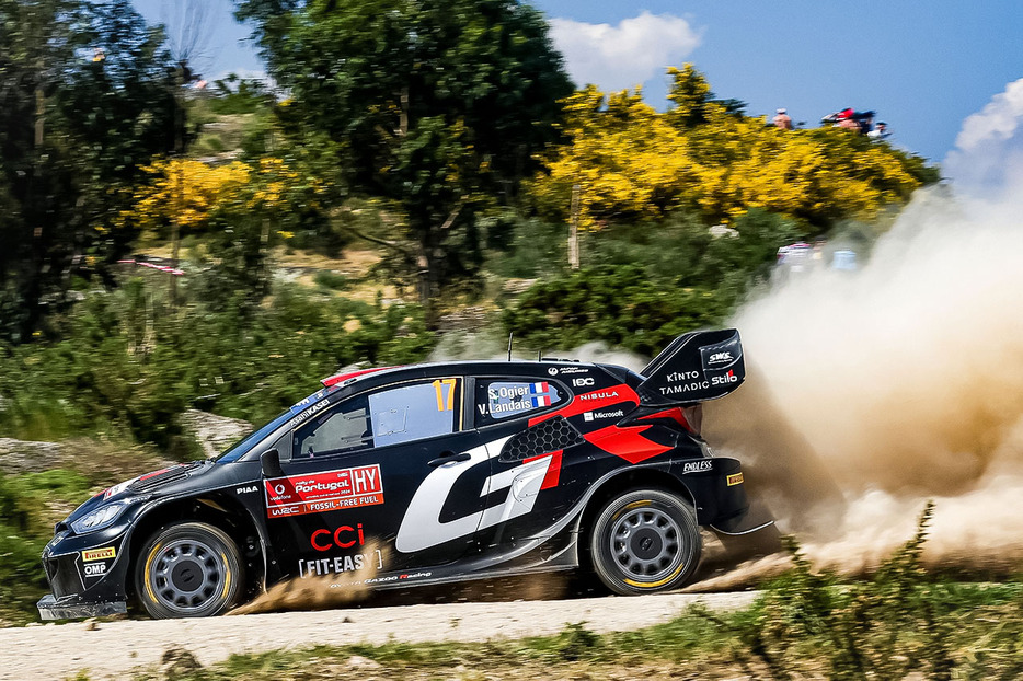 2024年WRC第5戦ラリー・ポルトガル　セバスチャン・オジエ（トヨタGRヤリス・ラリー1）