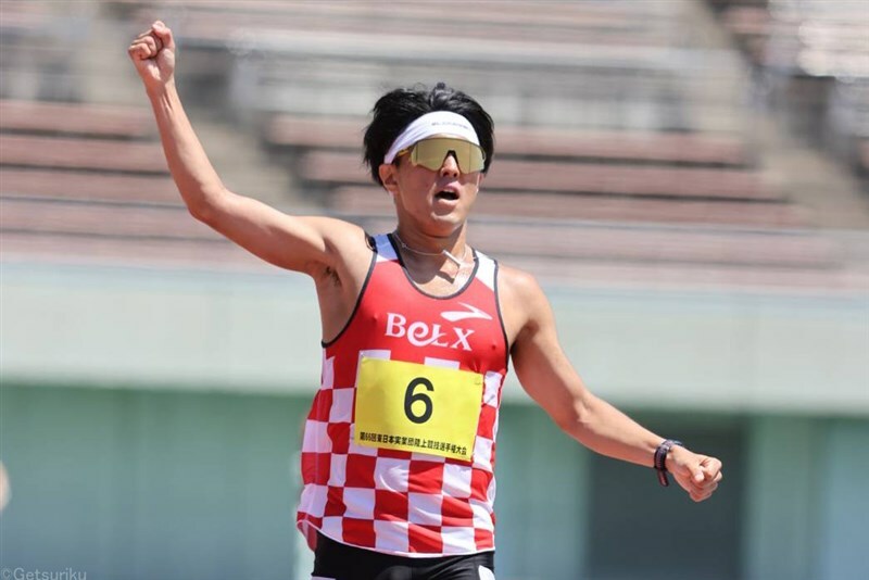 男子5000m競歩で4年ぶり日本新記録をマークした濱西諒（サンベルクス）