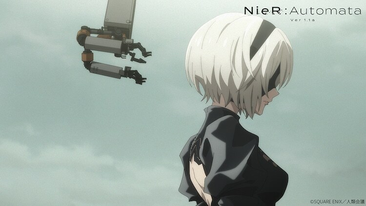 TVアニメ「NieR:Automata Ver1.1a」第2クール第2弾PVより。