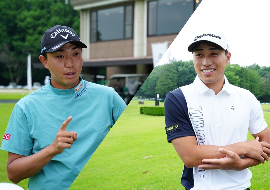 左が山田大晟、右が新村駿(撮影/岡沢裕行)