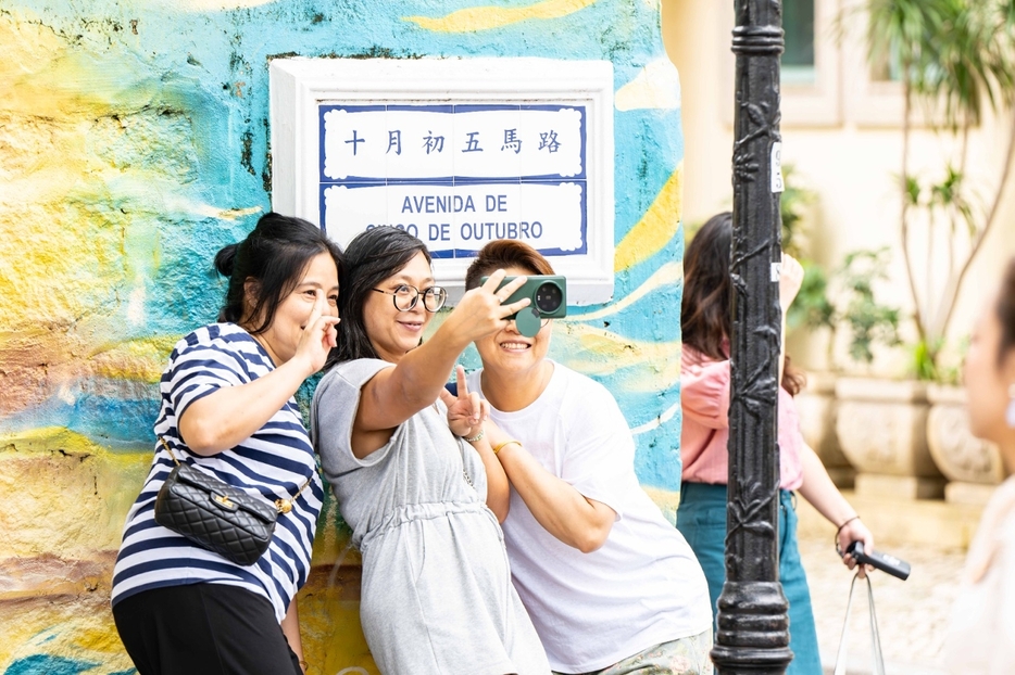 マカオが中国本土旅客にとって最も満足度の高い越境旅行先に（資料）＝コロアン島・十月初五馬路（写真：MGTO）
