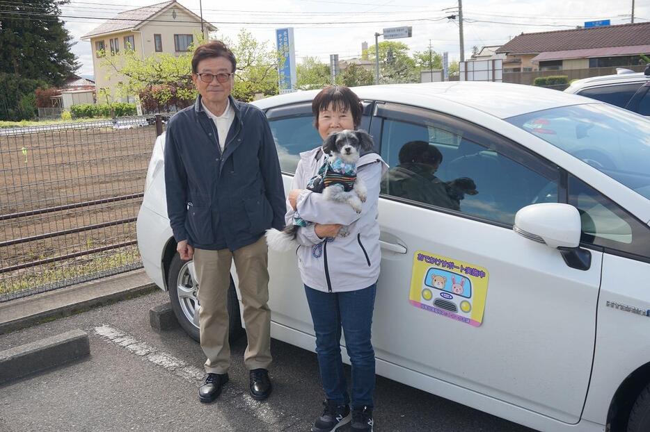 運転をした宍戸修一さんは土船地区の区長を務めている。宍戸尚子さんとは同姓だが親戚ではない