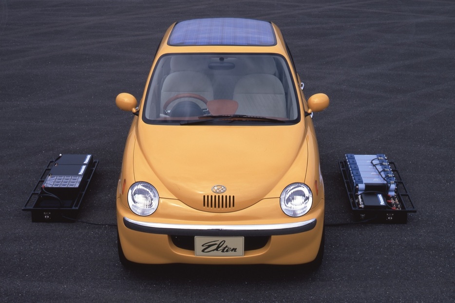スバルが1997年の東京モーターショーに出展した「エルテン」というモデルは、技術は独自開発によるハイブリッドシステムを搭載した意欲作であった。