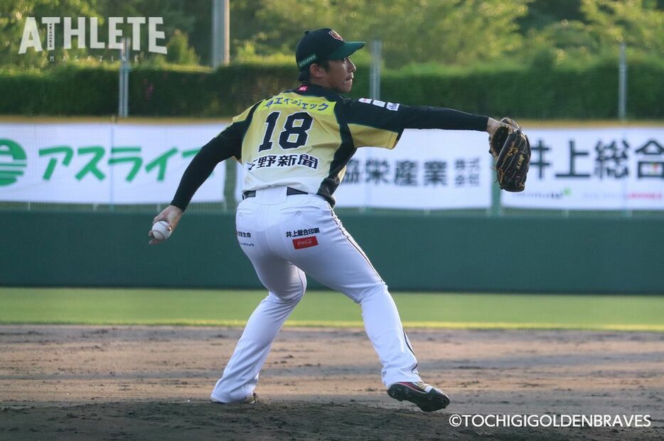 今季初勝利をマークした吉川光夫投手