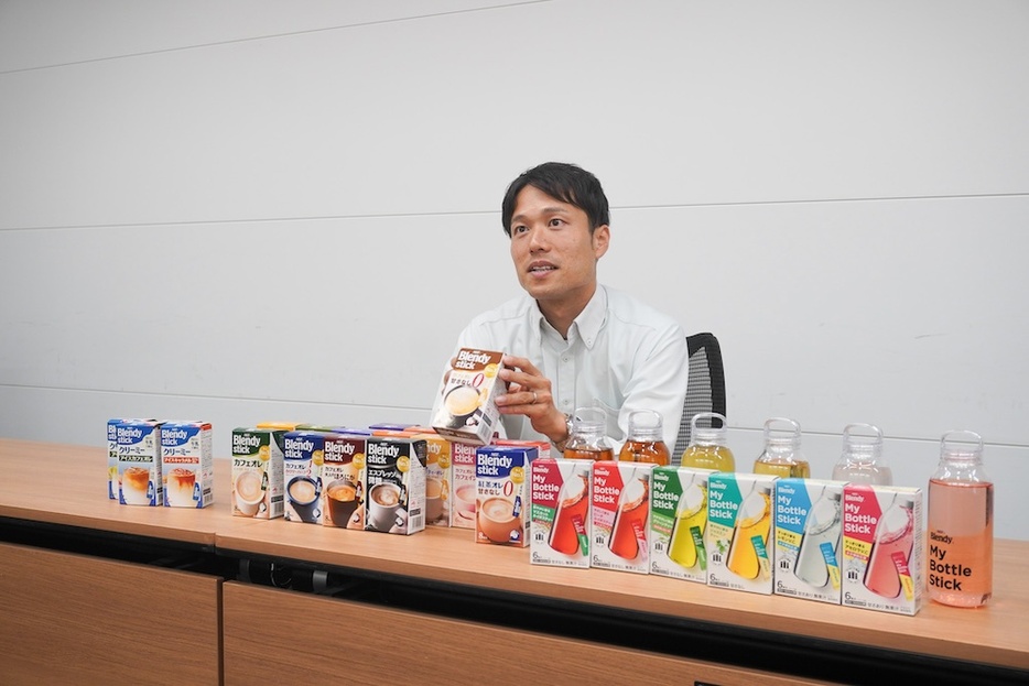 味の素AGFコンシューマービジネス部 マーケティング第1グループ グループ長代理の桐山雅亘さん