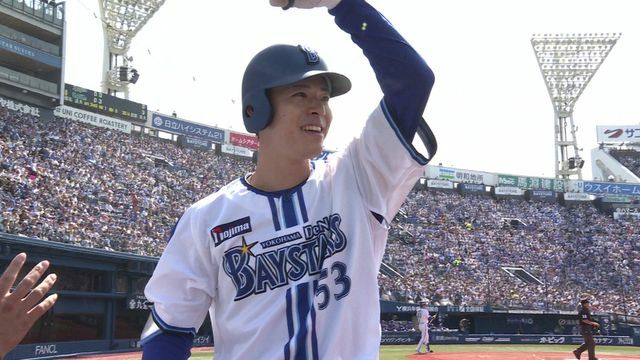 DeNA中川颯投手のHR後にデスターシャ