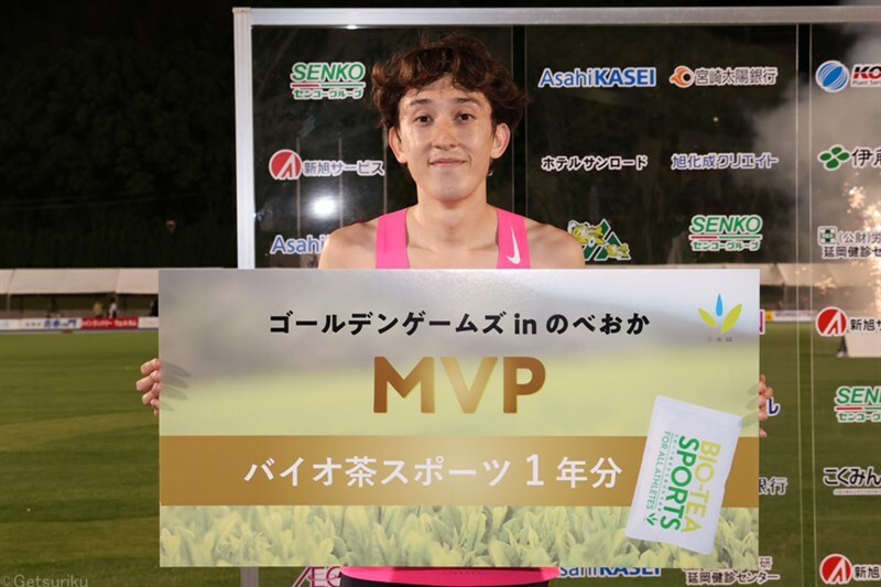 5000mで日本人トップとなりMVPに輝いた砂岡拓磨