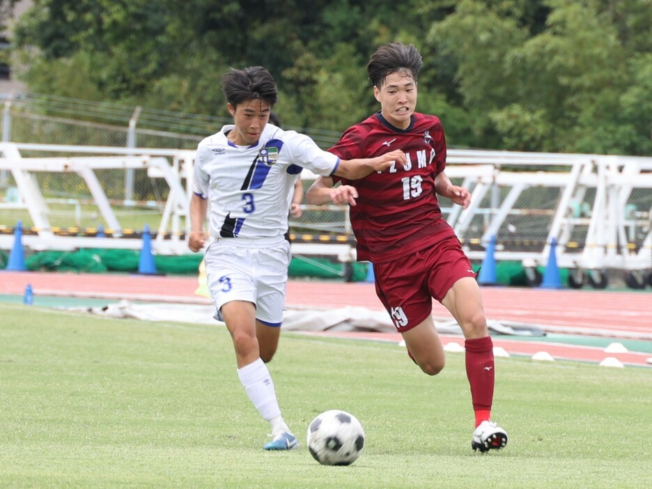 開星高は出雲高を2-1で下した(Toshihide ISHIKURA)