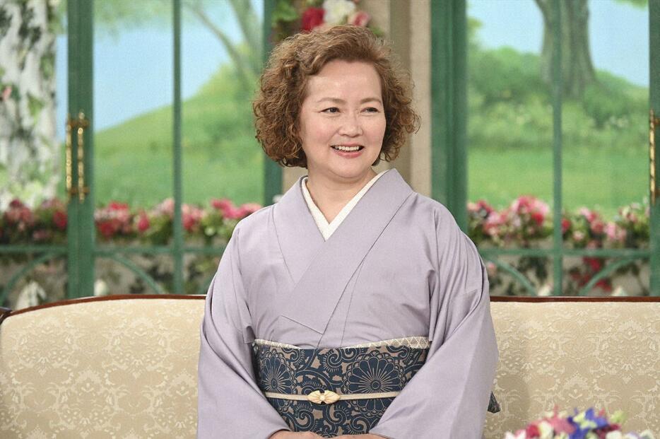 5月29日放送の「徹子の部屋」に出演する洞口依子さん＝テレビ朝日提供