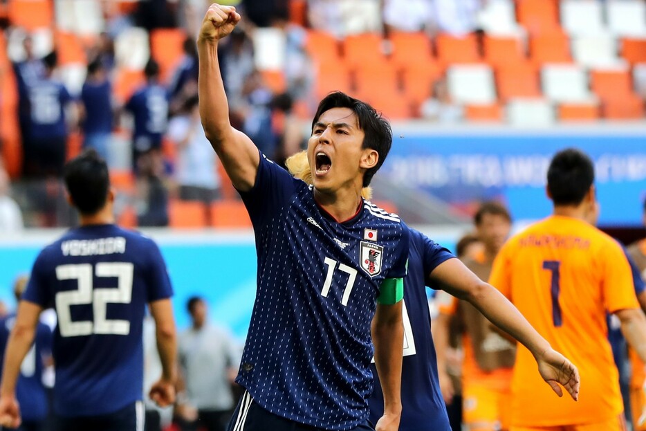 ワールドカップ3大会でキャプテンを務めた長谷部。彼でなければ個性派が揃う日本代表はまとまらなかったかもしれない(C)Getty Images