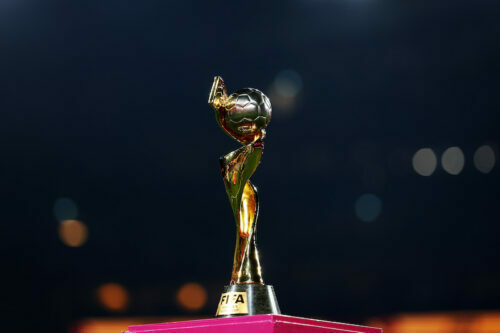 女子ワールドカップの優勝トロフィー [写真]=Getty Images