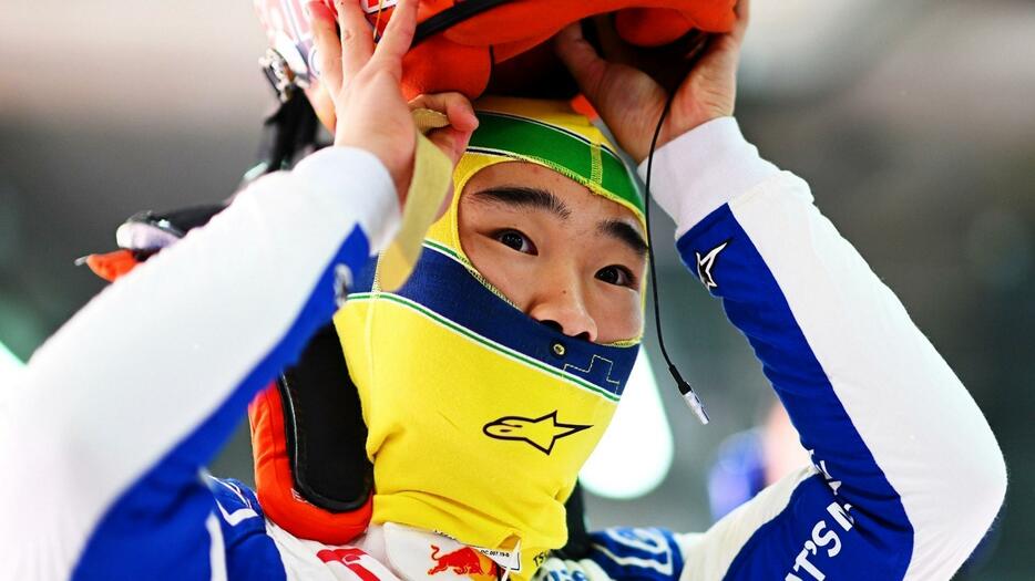 エミリア・ロマーニャGPでは10位入賞の角田裕毅。抜群のレース巧者ぶりを見せたが、展開が自身に不向きだったことを嘆いた／Red Bull Content Pool