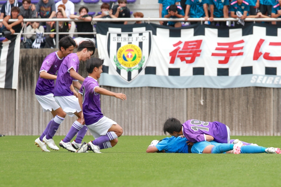 藤枝東イレブン(写真＝西山和広)