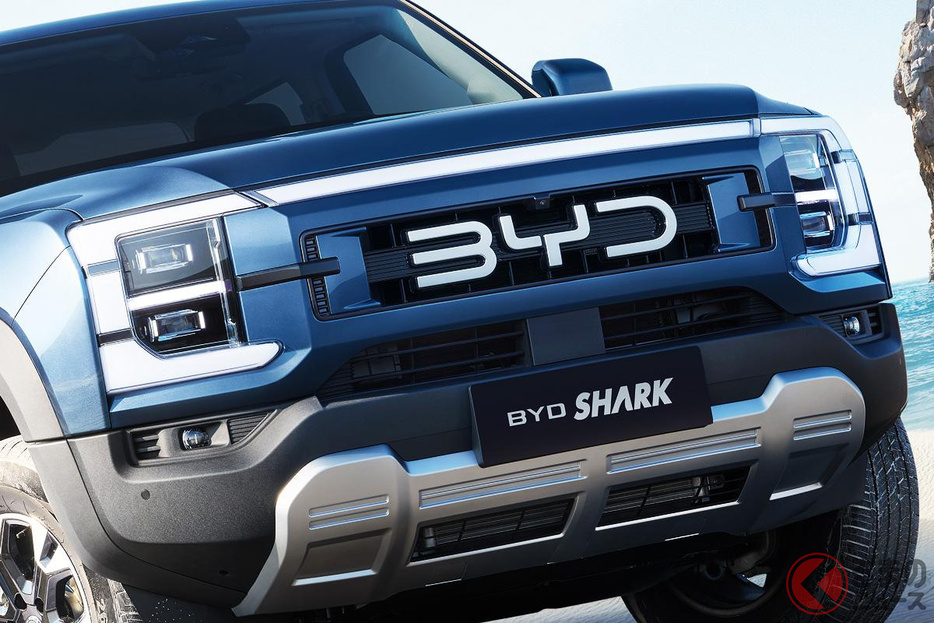 BYDはバイデン大統領が関税引き上げを表明したのとほぼ同じタイミングで、メキシコ市場にて新型ピックアップトラック「シャーク」を発表