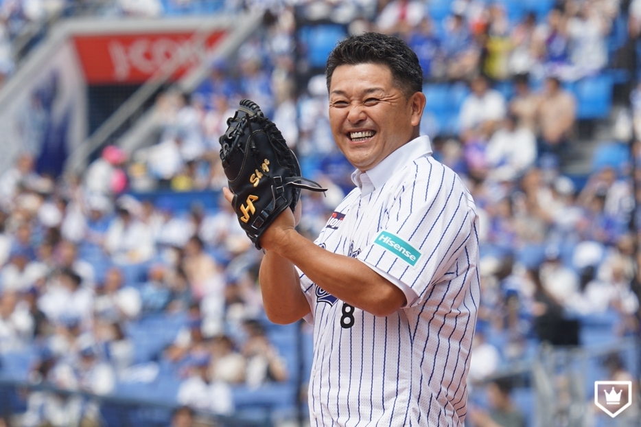 谷繁元信氏 [写真＝萩原孝弘]