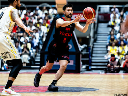 A東京を退団することになった橋本竜馬 [写真]＝B.LEAGUE