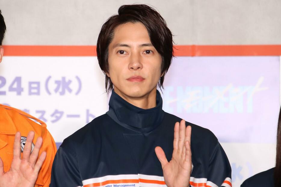 連続ドラマ「ブルーモーメント」主演・山下智久さん