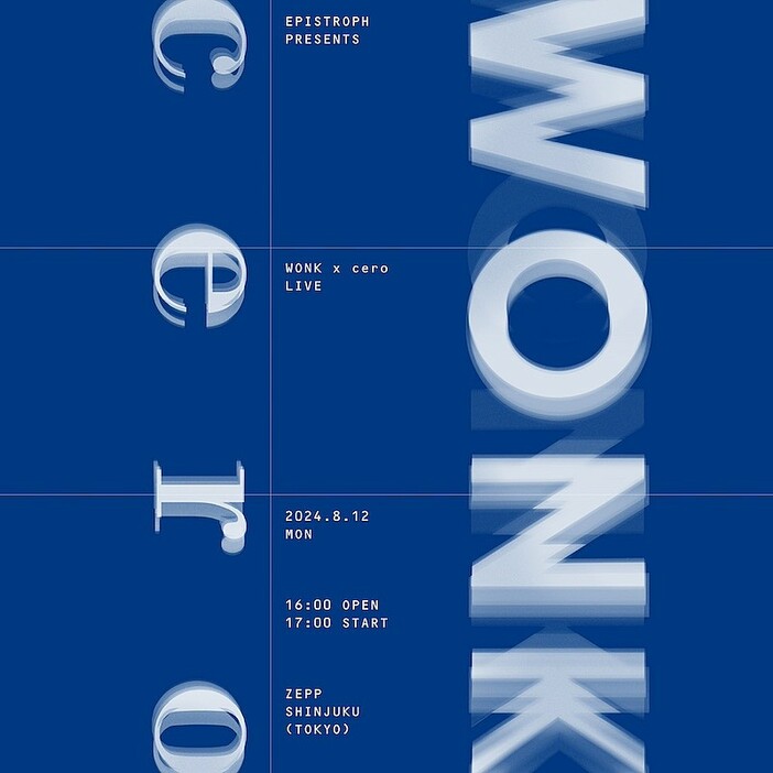 WONK×ceroによるツーマンライブ8月開催決定