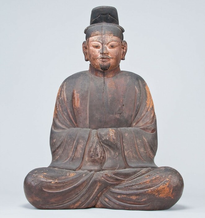 重要文化財 男神像（壮年） 平安時代 9世紀 松尾大社蔵