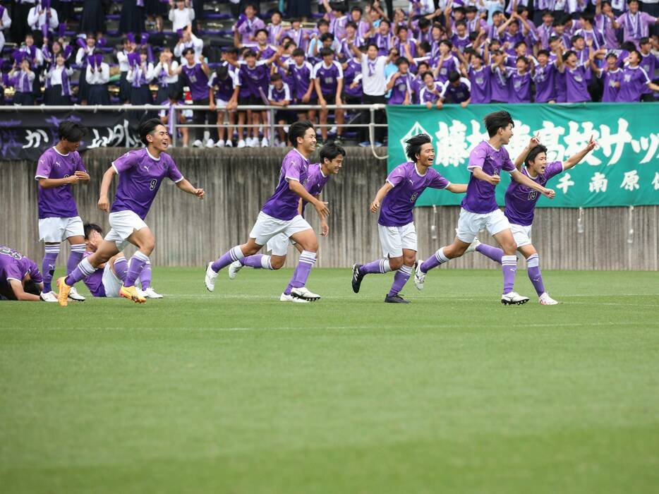 名門・藤枝東高が静岡決勝進出(Taro YOSHIDA)