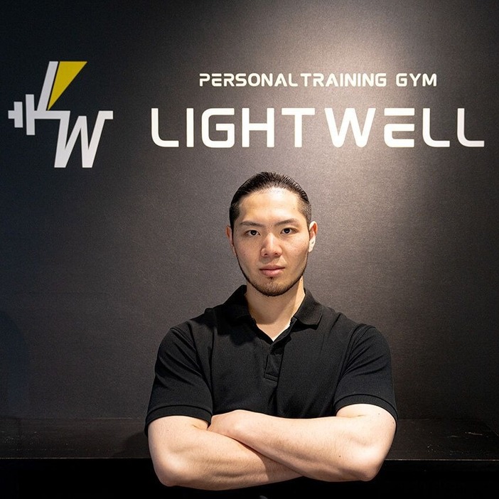 三谷匠さん●2024年3月にパーソナルトレーニングジム「lightwell」を設立。強みである「お客様一人一人のライフスタイルと体に合わせたトレーニング」の提供を行っている。