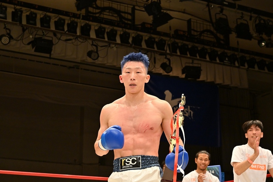 決勝に進出した小田（撮影・蔦野裕）