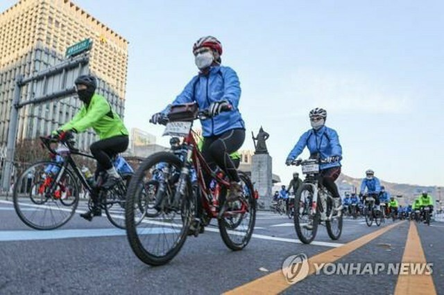 サイクリングイベント（資料写真）＝（聯合ニュース）
