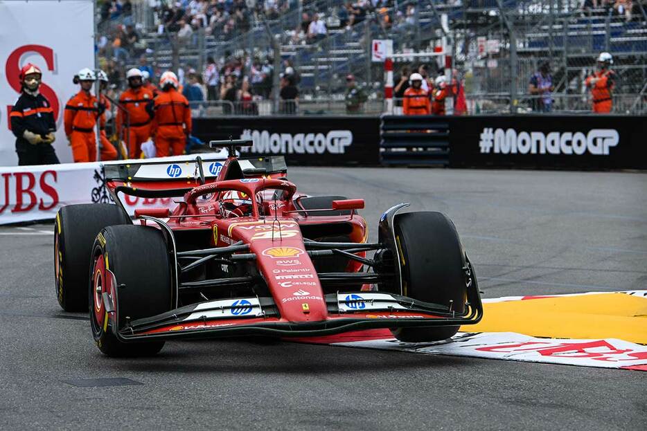 2024年F1第8戦モナコGP　シャルル・ルクレール（フェラーリ）